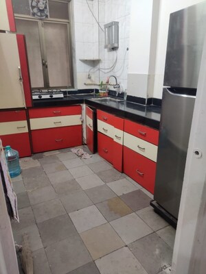 Kitchen in 2 BHK Apartment at Omkar Sanpada, Sanpada – for Rent