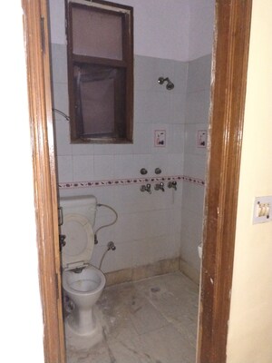 Bathroom in 1 BHK Builder Floor at Govindpuri – for Rent