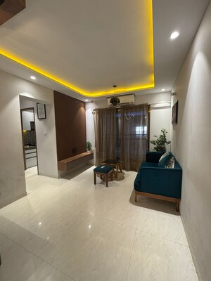 Living Room in 1 BHK Apartment at Unnati Woods CHS, Kasarvadavali – for Sale