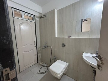 Bathroom in 1 BHK Apartment at Lodha Clariant C3, Kolshet – for Rent