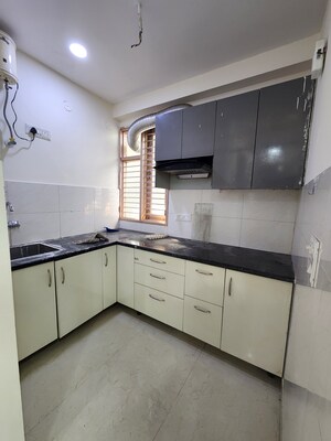 Staircase in 2 BHK Builder Floor at Chattarpur – for Rent