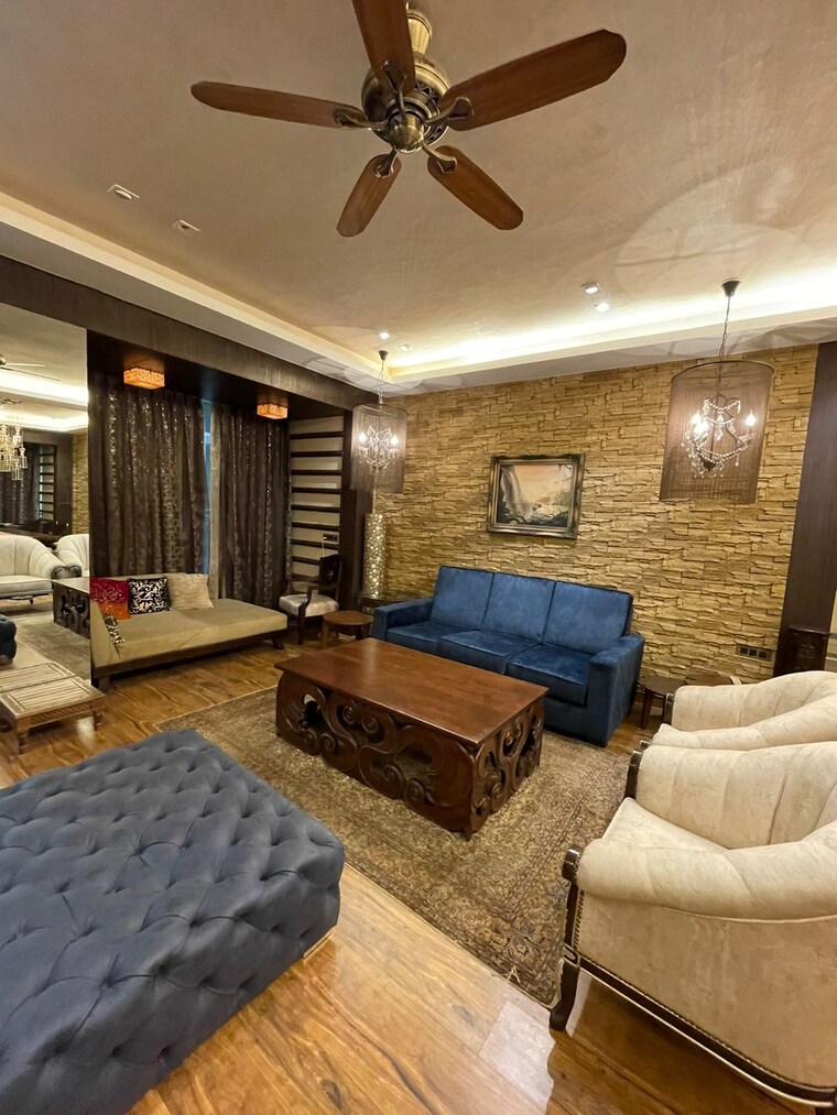 Living Room, nahar-amrit-shakti 6 Bedroom 5400 Sq.Ft. Apartment In Chandivali Mumbai 9319970
