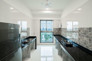 Kitchen in 3 BHK Apartment at Rajesh Raj Infinia, Malad West – for Sale