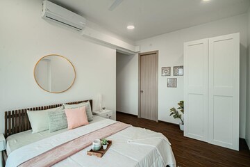 Bedroom in 3 BHK Apartment at Rajesh Raj Infinia, Malad West – for Sale