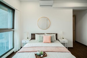 Bedroom in 3 BHK Apartment at Rajesh Raj Infinia, Malad West – for Sale