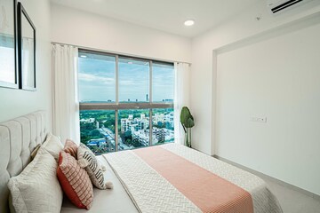 Bedroom in 3 BHK Apartment at Rajesh Raj Infinia, Malad West – for Sale