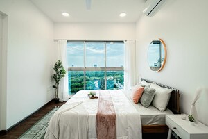 Bedroom in 3 BHK Apartment at Rajesh Raj Infinia, Malad West – for Sale