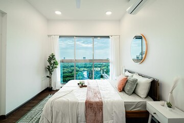 Bedroom in 3 BHK Apartment at Rajesh Raj Infinia, Malad West – for Sale