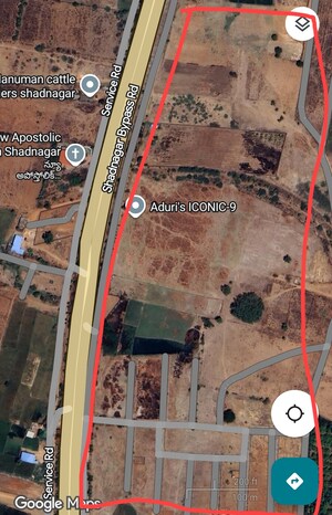  Land – Exterior View View at Shadnagar - for Sale