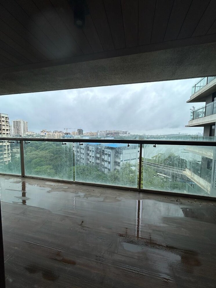 Balcony, lake-front-solitaire 3 Bedroom 2052 Sq.Ft. Apartment In Powai Mumbai 9320009