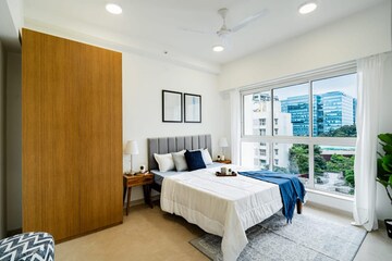 Bedroom in 1 BHK Apartment at Godrej The Trees, Vikhroli East – for Sale