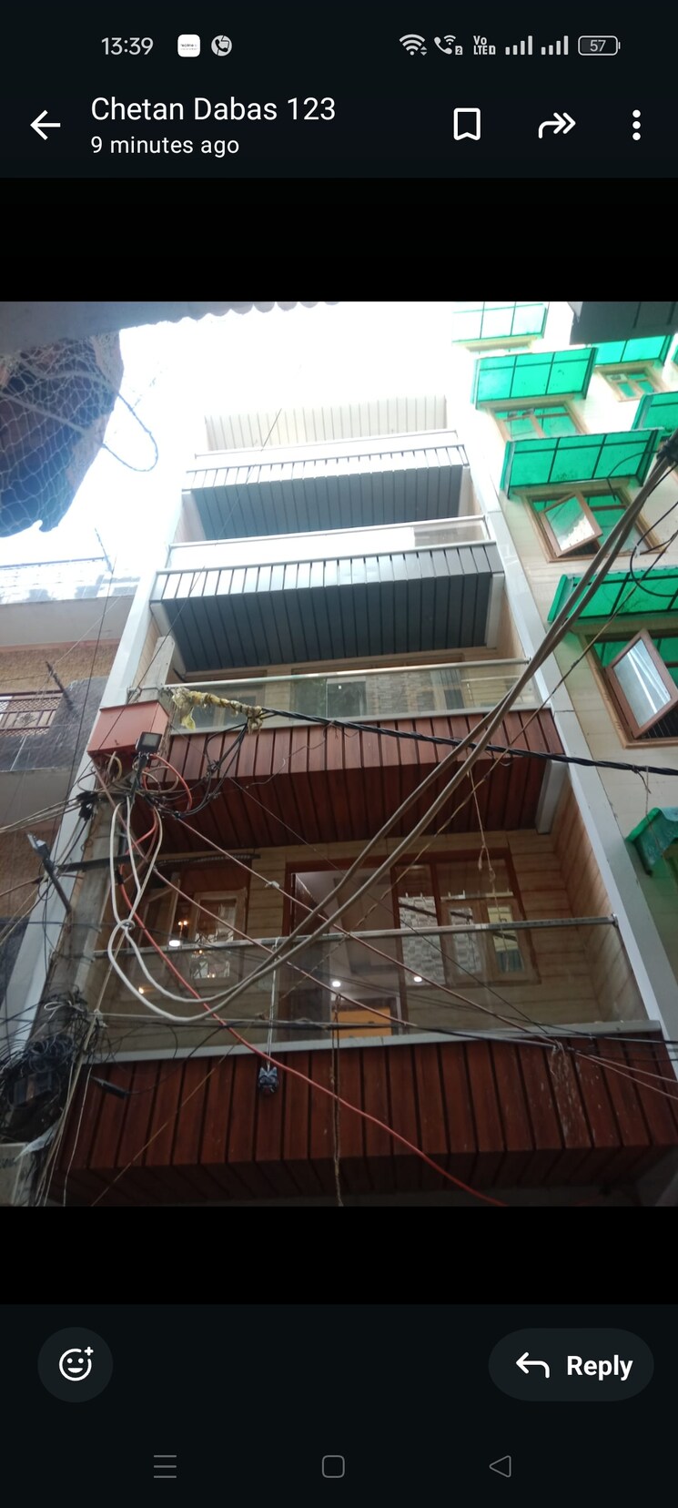 Exterior View, palam colony 2 Bedroom 720 Sq.Ft. Builder Floor In Palam Colony Delhi 9320086