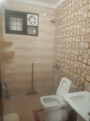 Bathroom in 2 BHK Builder Floor at Vasant Kunj Enclave – for Rent