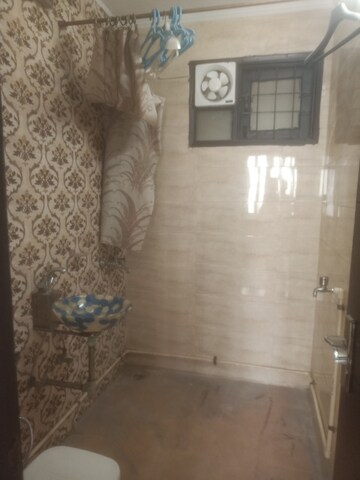 Bathroom in 2 BHK Builder Floor at Vasant Kunj Enclave – for Rent