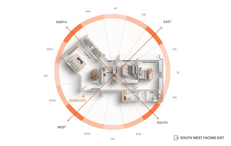 Map Location, godrej-the-trees 2 Bedroom 939 Sq.Ft. Apartment In Vikhroli East Mumbai 9320100