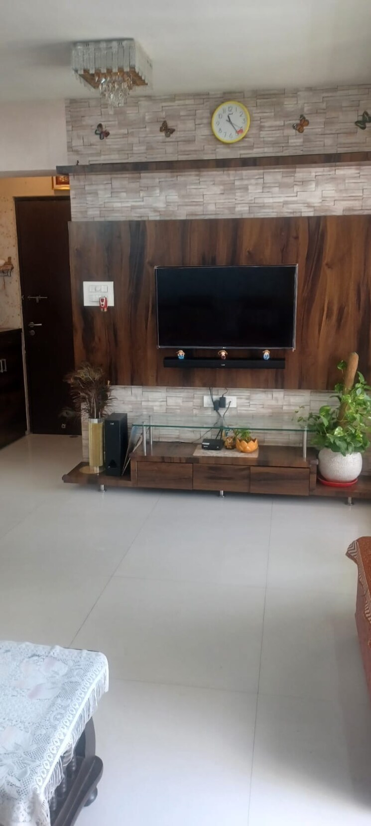 Living Room, abhinav-pebbles-2 2 Bedroom 1240 Sq.Ft. Apartment In Bavdhan Pune 9320180