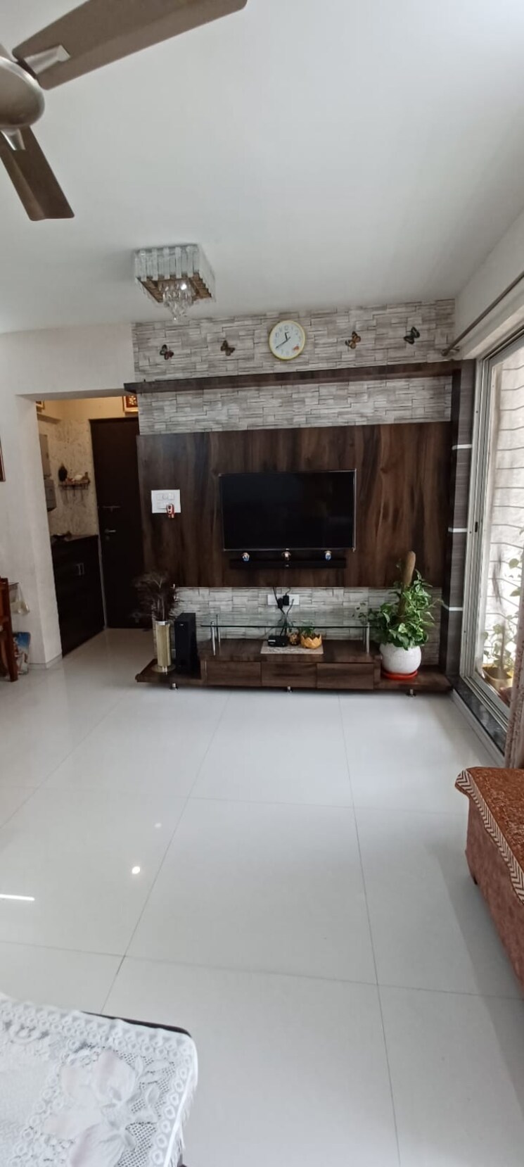 Living Room, abhinav-pebbles-2 2 Bedroom 1240 Sq.Ft. Apartment In Bavdhan Pune 9320180