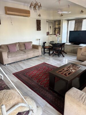 Living Room in 3 BHK Apartment at Shiv Sai Ozone Park, Sector 86 – for Rent