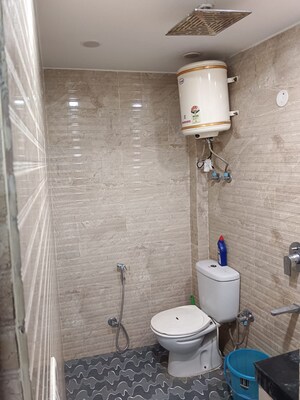 Bathroom in 3 BHK Builder Floor at Panchsheel Vihar – for Rent