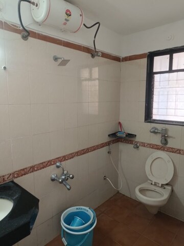 Bathroom in 2 BHK Apartment at Konark Pooram, Kondhwa – for Rent
