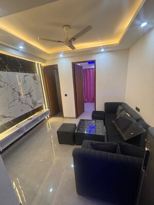 Living Room in 1 BHK Builder Floor at Saket – for Rent