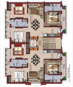 3 BHK + Pooja Room Apartment For Sale in Sector 102 A
