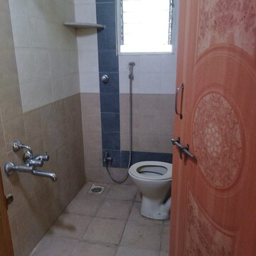Bathroom in 2 BHK Apartment at Vaishnavi Sai Raj Regency, Pimple Saudagar – for Rent