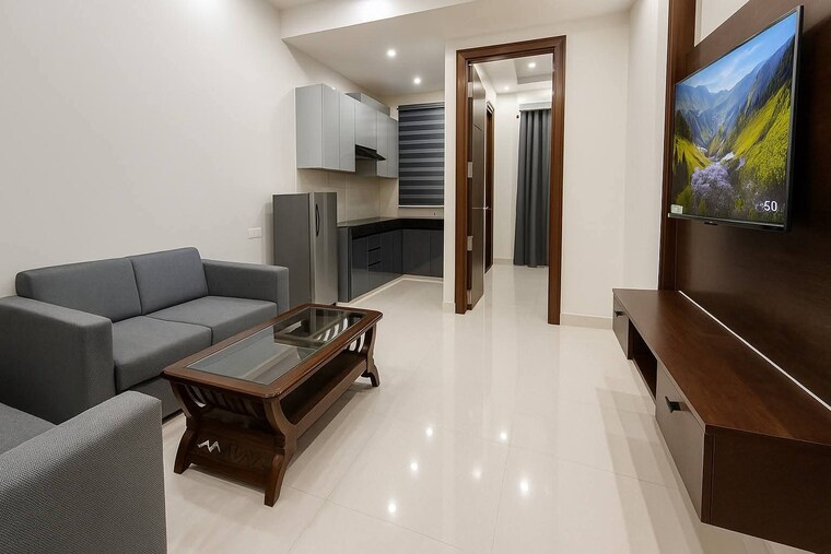 Living Room, neb sarai 1 Bedroom 500 Sq.Ft. Apartment In Neb Sarai Delhi 9320508