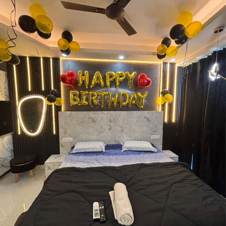 Bedroom, gaur-city-center Studio 900 Sq.Ft. Apartment In Sector 4 Greater Noida Greater Noida 9320552