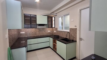 Kitchen in 3 BHK Apartment at Rajapushpa Provincia, Narsingi – for Rent