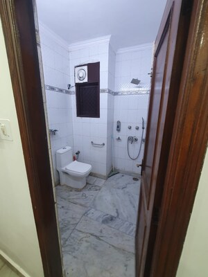 Bathroom in 2 BHK Builder Floor at Old Rajinder Nagar – for Rent