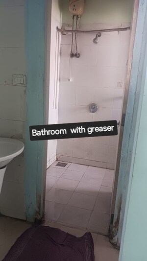 Bathroom in 1 BHK Apartment at Dombivli East – for Rent