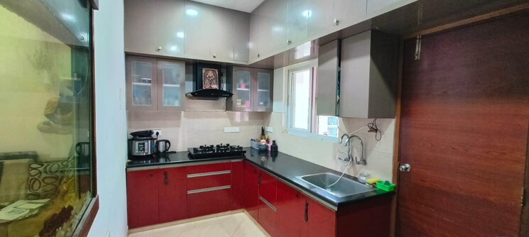 Kitchen, hallmark-tranquil 3 Bedroom 1996 Sq.Ft. Apartment In Puppalaguda Hyderabad 9320614