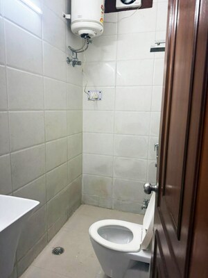 Bathroom in 2 BHK Builder Floor at Lajpat Nagar – for Rent