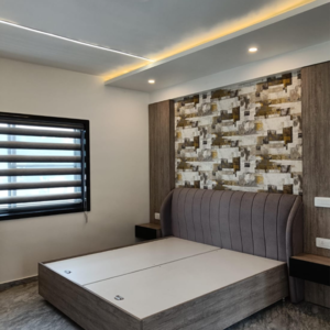 Bedroom in 4 BHK Apartment at Shivalik Exotica, Kishanpur – for Rent