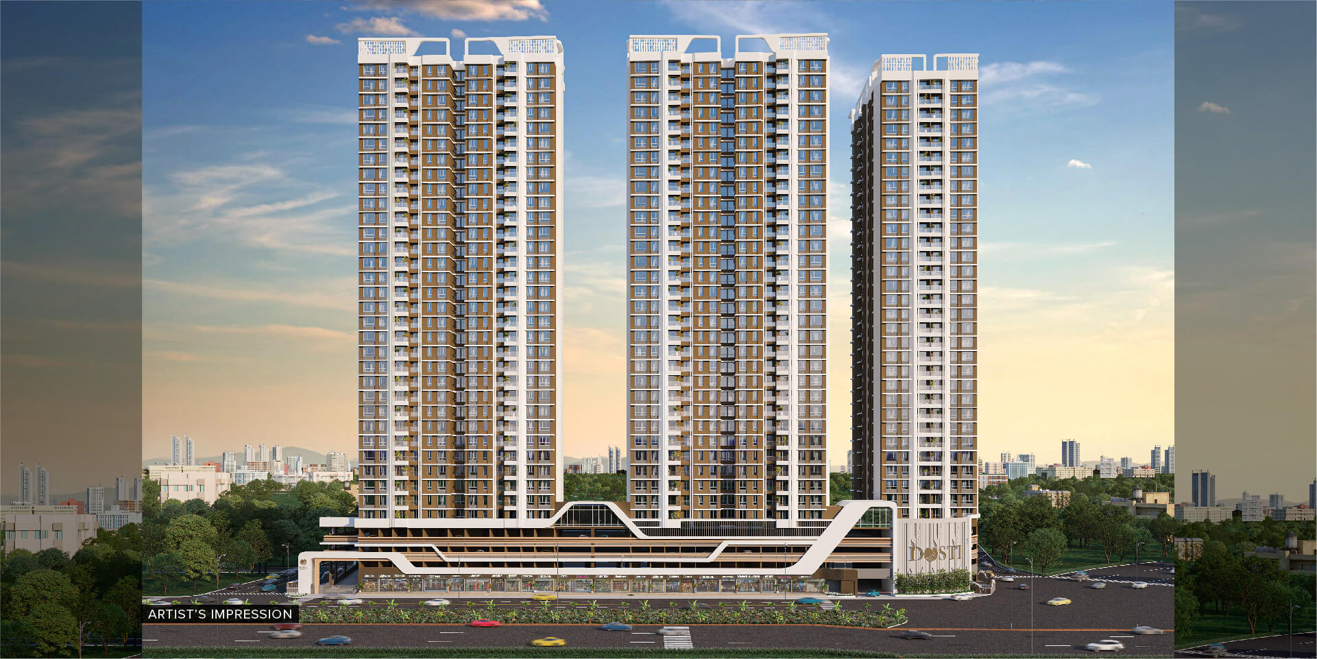 1 BHK Apartment For Sale in Dosti West County