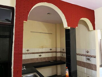 Kitchen in 2 BHK Builder Floor at Lajpat Nagar – for Rent