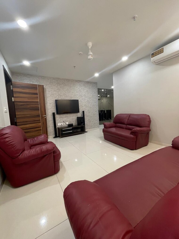 Living Room, jayabheri-the-summit 3 Bedroom 2125 Sq.Ft. Apartment In Narsingi Hyderabad 9320856