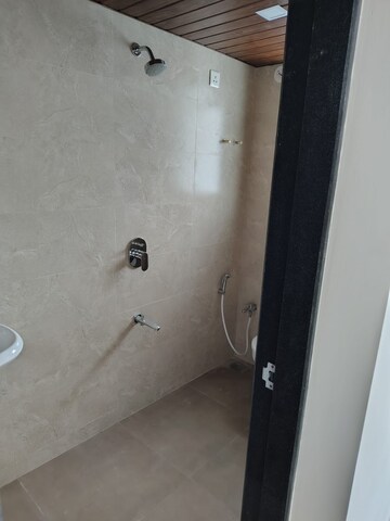 Bathroom in 3 BHK Apartment at Suvrat CHS, Tembhi Naka – for Rent
