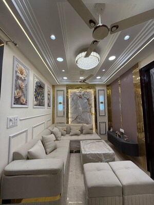 Living Room in 2 BHK Builder Floor at Dwarka Mor – for Sale