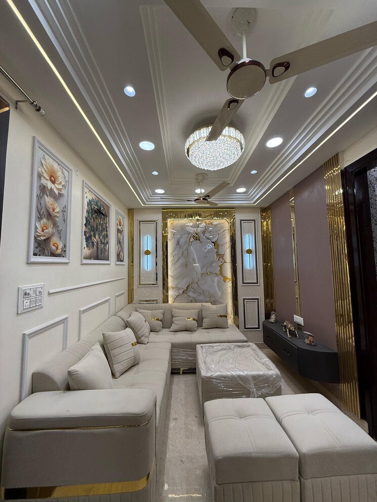 Living Room, dwarka mor 2 Bedroom 650 Sq.Ft. Builder Floor In Dwarka Mor Delhi 9321030