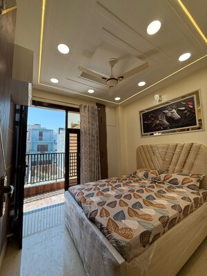 Bedroom in 2 BHK Builder Floor at Dwarka Mor – for Sale