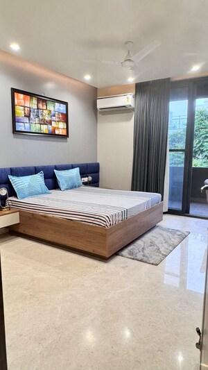 Bedroom in 3 BHK Builder Floor at Sector 10 – for Rent