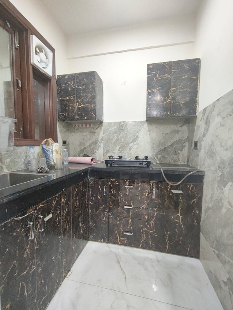 Kitchen, neb sarai 1 Bedroom 500 Sq.Ft. Builder Floor In Neb Sarai Delhi 9320963