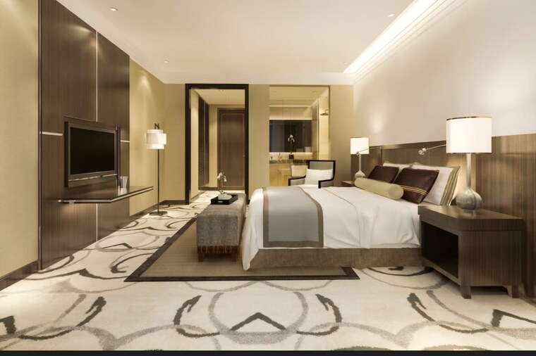 Bedroom, kharadi 4 Bedroom 1707 Sq.Ft. Apartment In Kharadi Pune 9320944