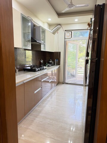 Kitchen in 1 RK Builder Floor at Sector 9 – for Rent
