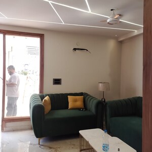 Living Room in 1 BHK Builder Floor at Chattarpur – for Rent