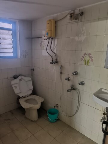 Bathroom in 2 BHK Apartment at Trishul Ganga CHS, Chembur – for Rent