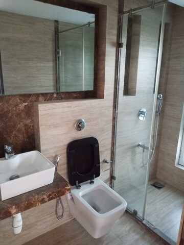 Bathroom in 3 BHK Apartment at L Nagpal Jaswant Heights, Khar West – for Sale