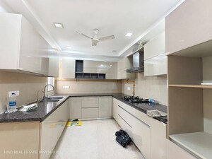 Kitchen in 3 BHK Builder Floor at Safdarjung Enclave – for Rent